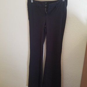 Stretchy black Maurices dress pants